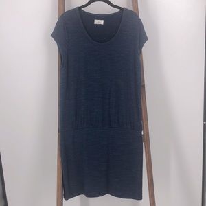 Lou & Grey Signature Soft Blouson Tee Dress sz L
